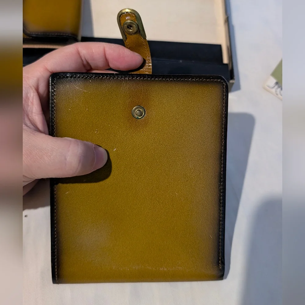 Rare Vintage Domo Kangaroo Skin Wallet And Key Holder set, made in Australia